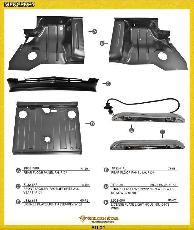 Mercedes Catalog Cover