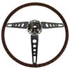 1965-1966 Ford Mustang Woodgrain Steering Wheel