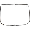 1965-1966 Ford Mustang Fastback Rear Window Molding Set