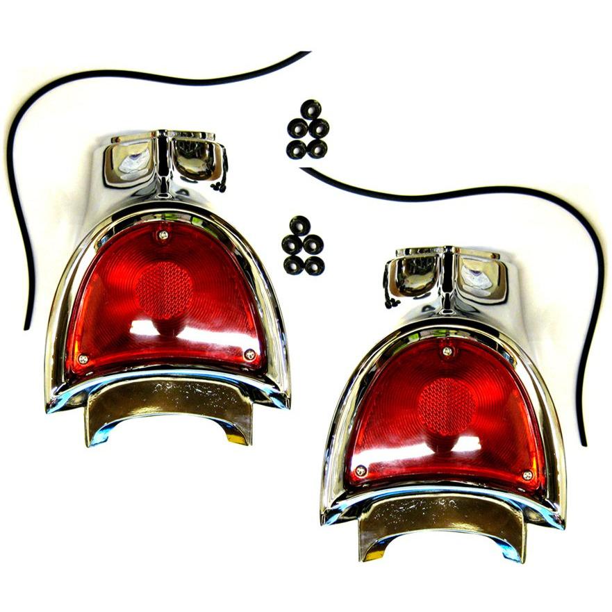 1957 Chevy Tail Light Assembly Pair