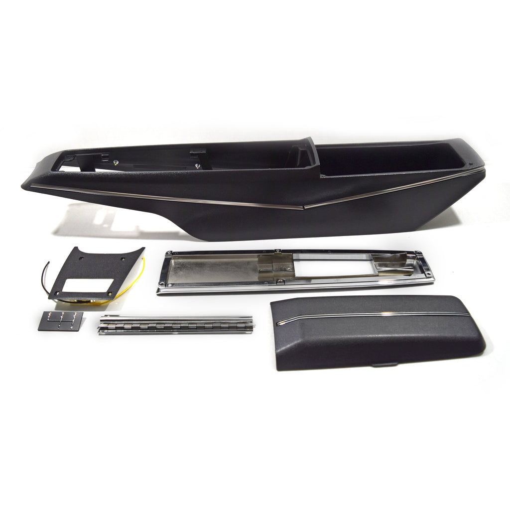 1968-1969 Chevy Chevelle Center Console Kit Manual Trans 4 Speed
