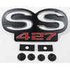 1967-1968 Chevy Camaro SS 427 Grille Emblem, For RS And Standard Grille