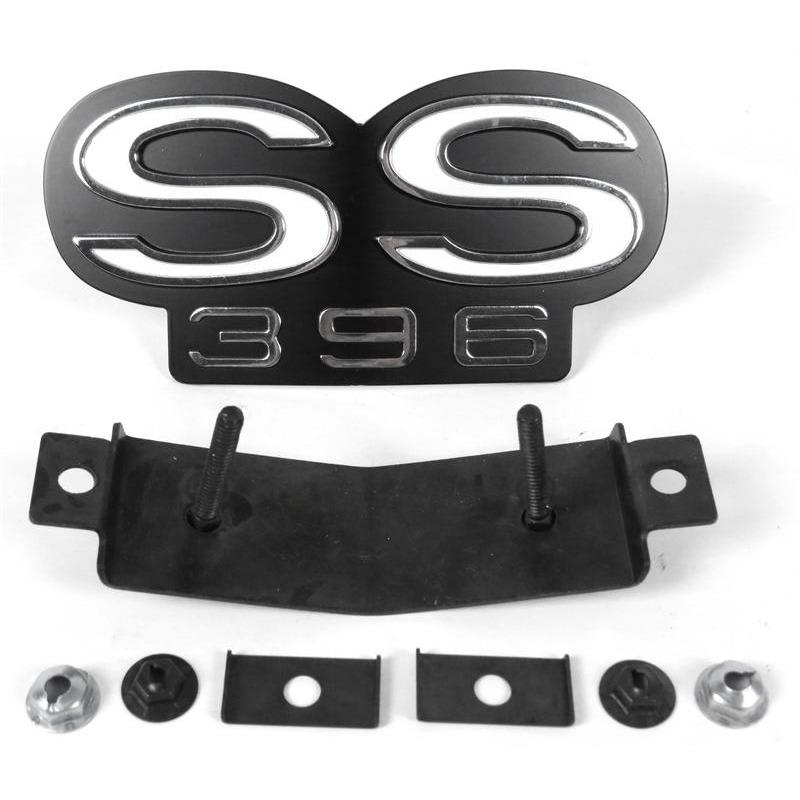 1968 Chevy Camaro SS 396 Grille Emblem, For RS Grille