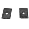 1967 Ford Mustang Seat Emblem 4 Pcs Kit Deluxe Interior