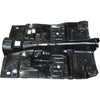 1975-1981 Chevy Camaro Floor Pan Assembly Manual Trans With Braces and Torque Box With Transmission Hump