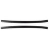 1978-1988 GM G Body  T-Top Front Weatherstrip Retainer Stainless Steel With Black Paint (Pair)