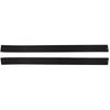 1978-1988 GM G Body  T-Top Rear Weatherstrip Retainer stainless Steel With Black Paint (Pair)
