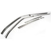 1966-1967 Chevy Chevelle Roof Rail Weather Strip Channel Set