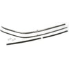1966-1967 Chevy Chevelle Roof Rail Weather Strip Channel Set