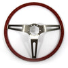 1969 Chevy Camaro 3-Spoke Comfort Grip Steering Wheel Red